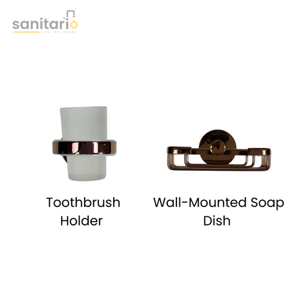 6-Piece Luxury Bathroom Accessories Set – Premium Quality | Wesda