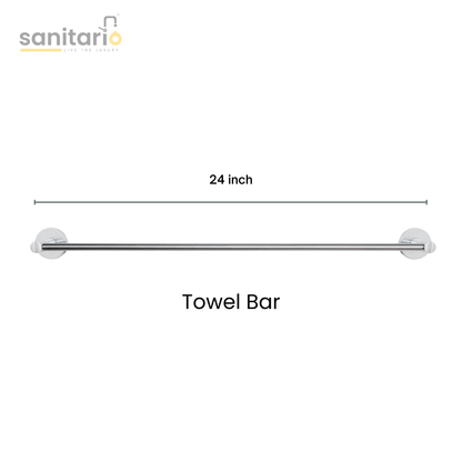 5-Piece Bathroom Accessories Set – Sleek & Modern Design