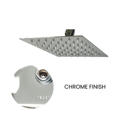 Overhead Rain Shower – Stainless Steel 304 | Luxurious & Durable