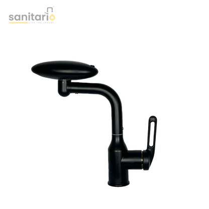 360° Rotatable Waterfall Faucet – 4 Modes, Stainless Steel 304