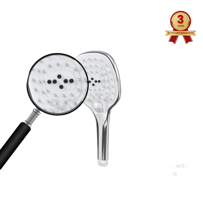 3-Function Push-Button ABS Plastic Hand Shower Set