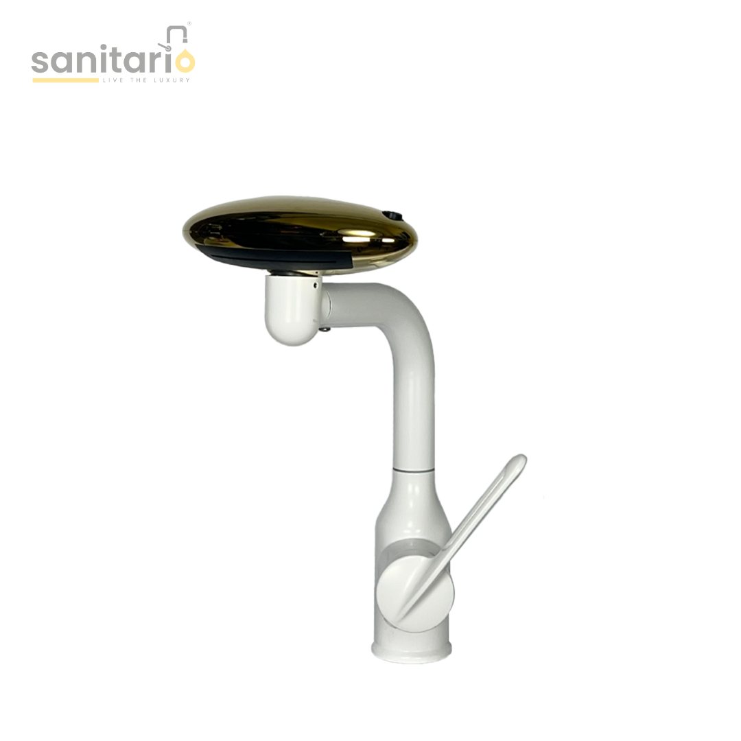 360° Rotatable Waterfall Faucet – 4 Modes, Stainless Steel 304