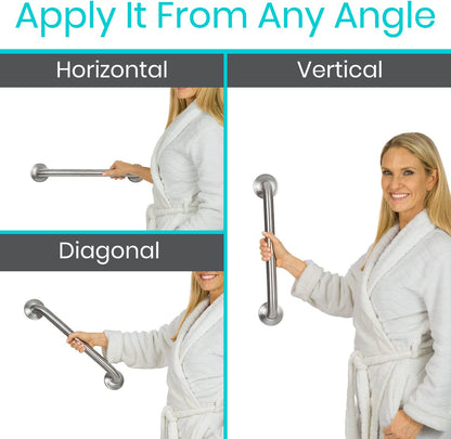 Wesda Stainless Steel Bathroom Safety Grip Bar