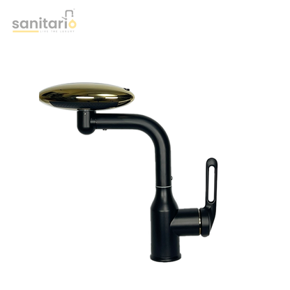 360° Rotatable Waterfall Faucet – 4 Modes, Stainless Steel 304